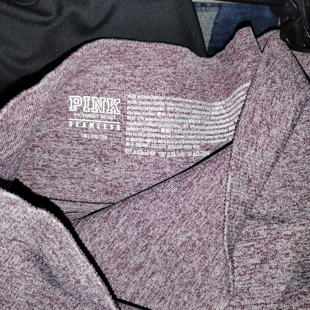 Victoria's Secret Pink Seamless Leggings - Purple